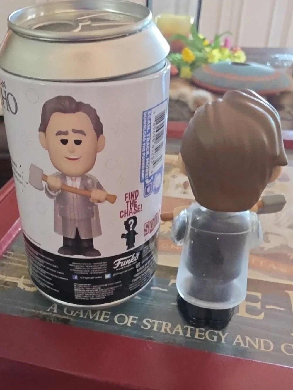 Funko Patrick Bateman Vinyl Figure in Clear, Black, Brown